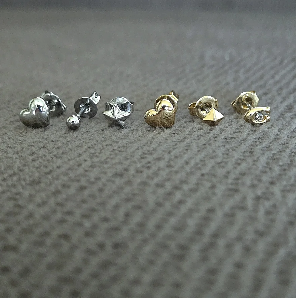 Coach Multi Mismatched Earring Set - Picture 2 of 15